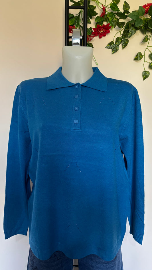 Maglia colletto con bottoni