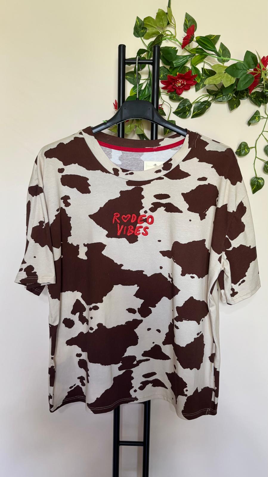 T-shirt effeto "muccato"
