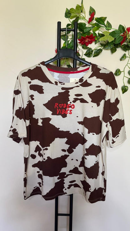 T-shirt effeto "muccato"