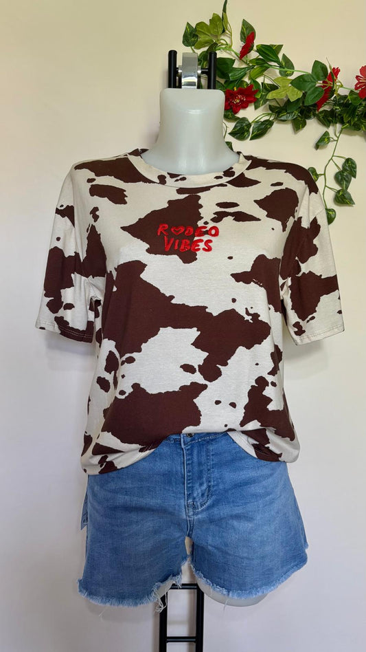 T-shirt effeto "muccato"