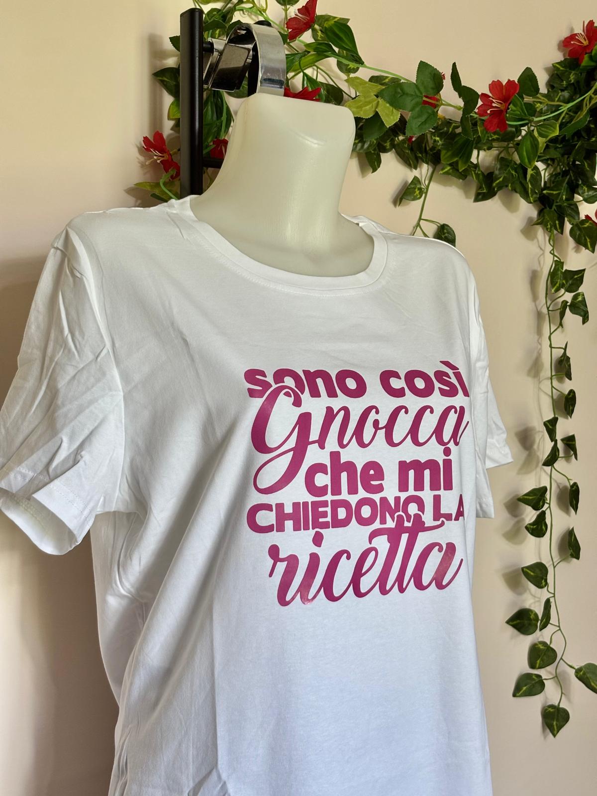 T-shirt scritte stampate