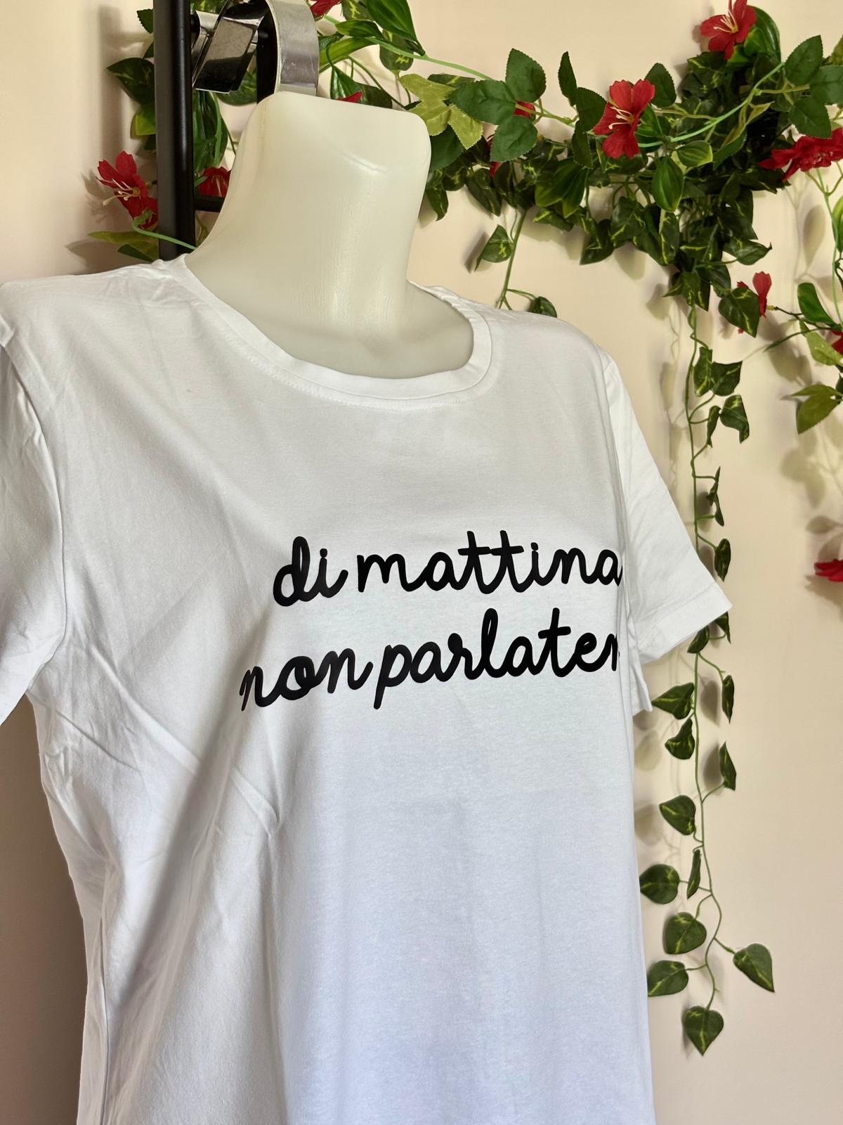 T-shirt scritte stampate