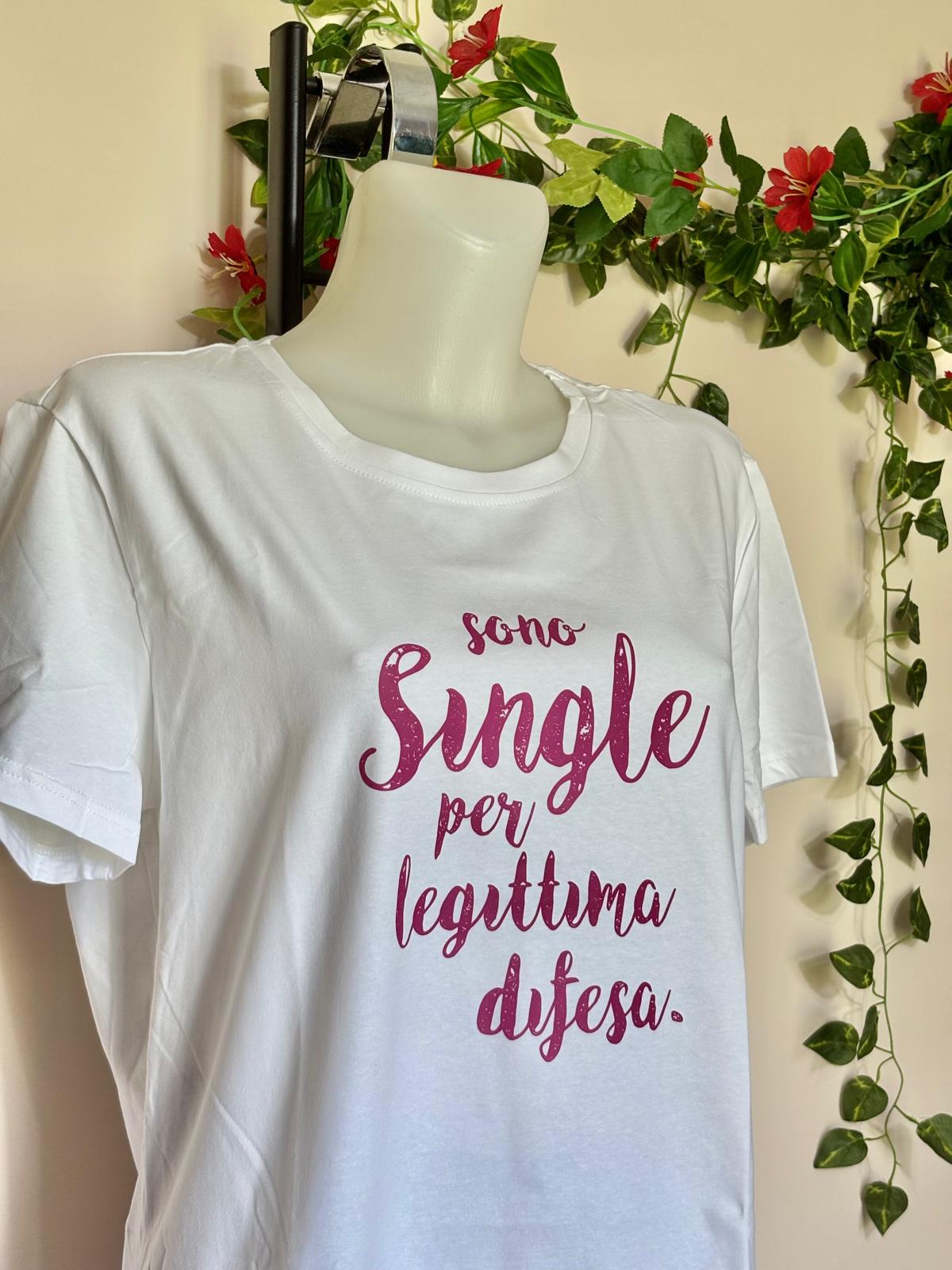 T-shirt scritte stampate