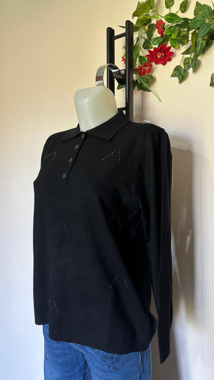 Maglia colletto con bottoni