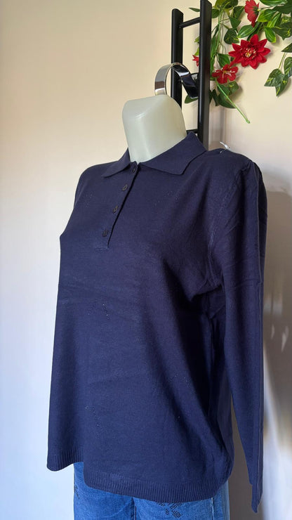 Maglia colletto con bottoni