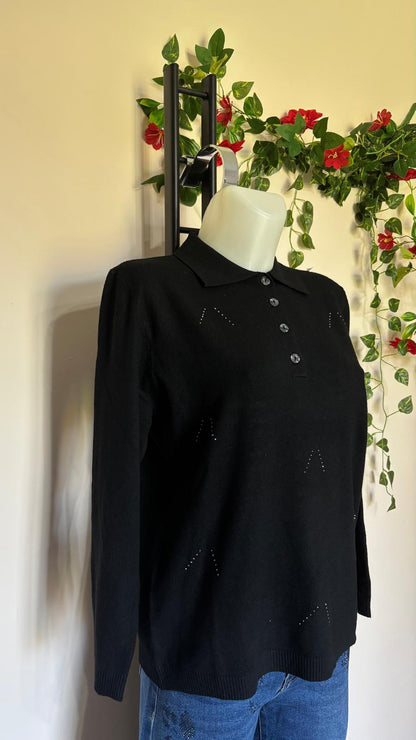 Maglia colletto con bottoni